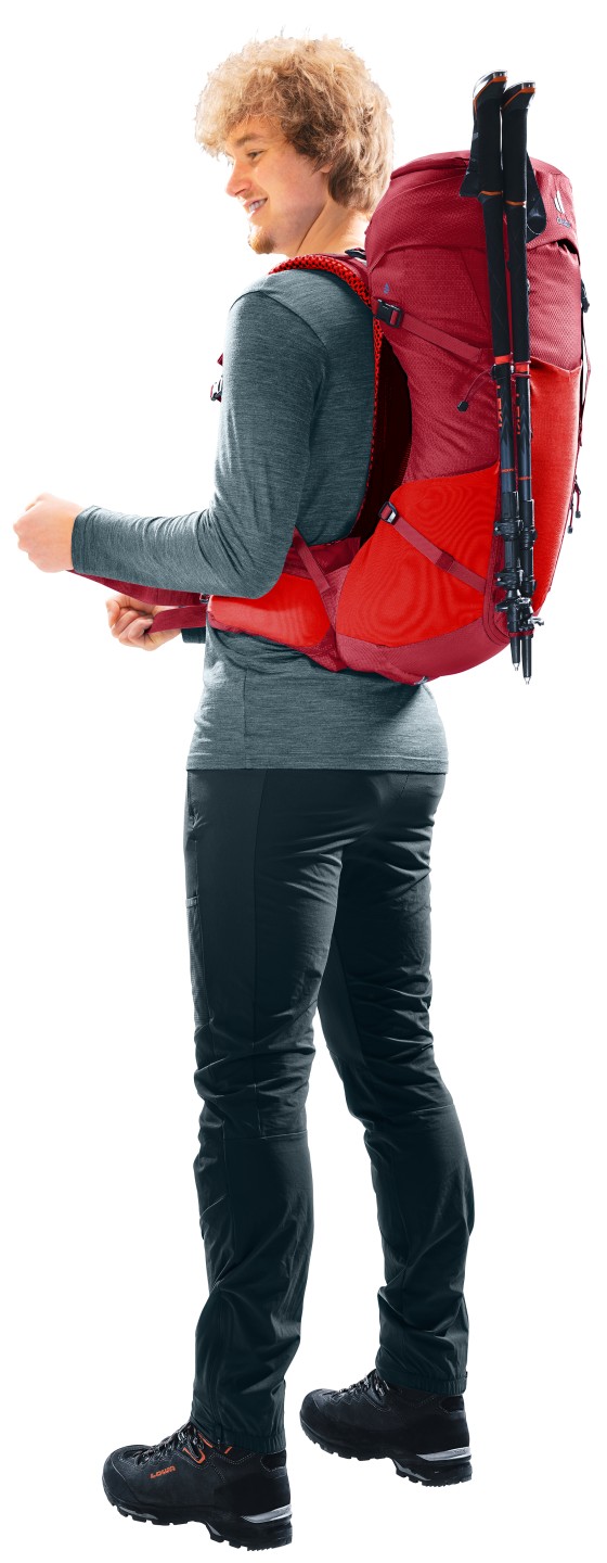 deuter Wandelrugzak Futura 26 – Heren – Rood — 3 van 10