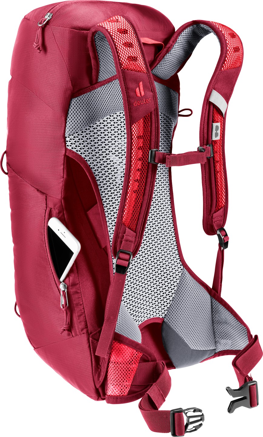 deuter Wandelrugzak AC Lite 16 – Unisex – Rood — 2 van 13