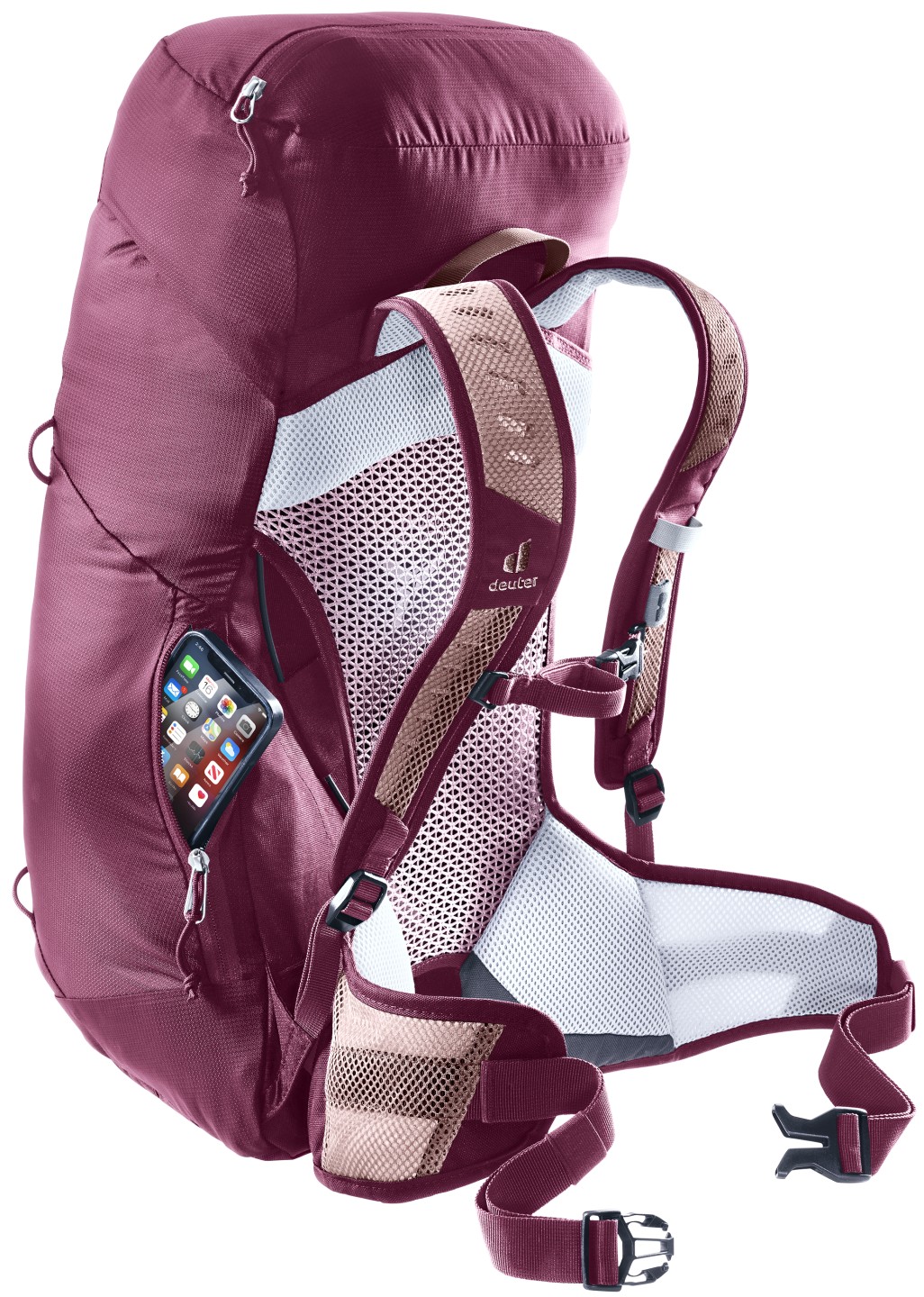 deuter Wandelrugzak AC Lite 22 SL – Dames – Paars — 3 van 10