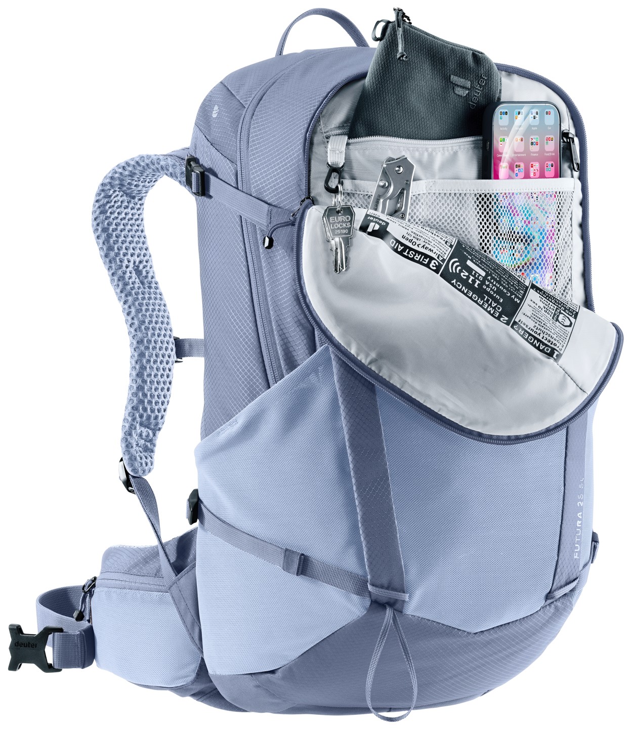 deuter Zaino da trekking Futura 25 SL – Donna – Blu — 3 di 9