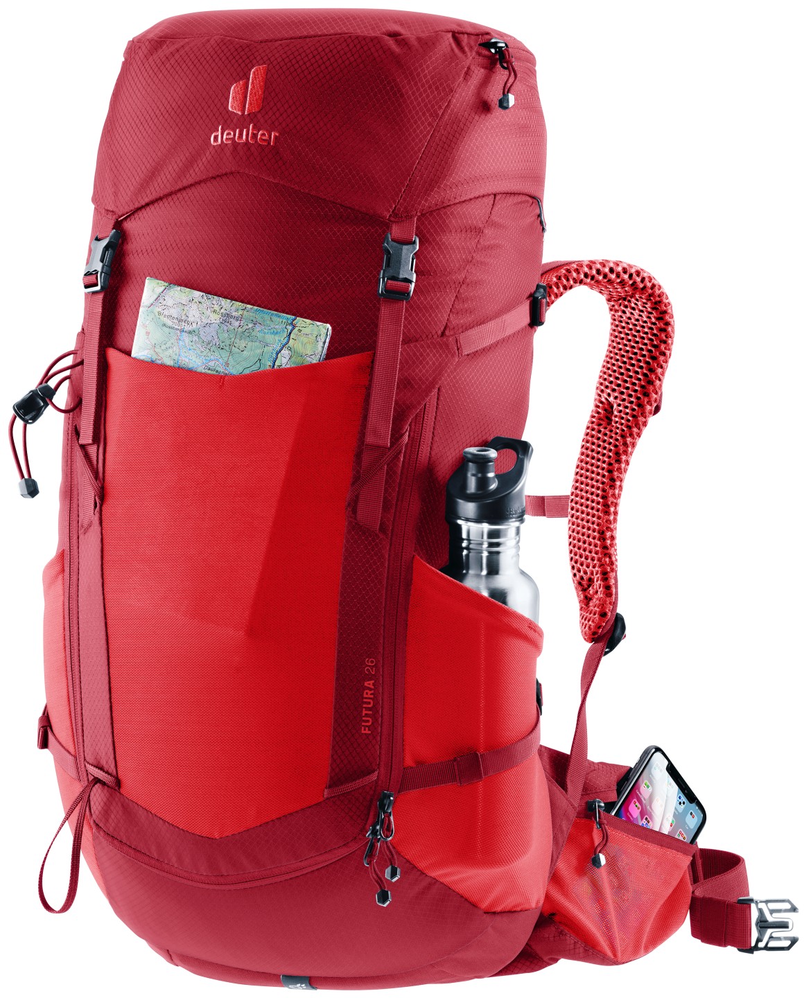 deuter Wandelrugzak Futura 26 – Heren – Rood — 6 van 10