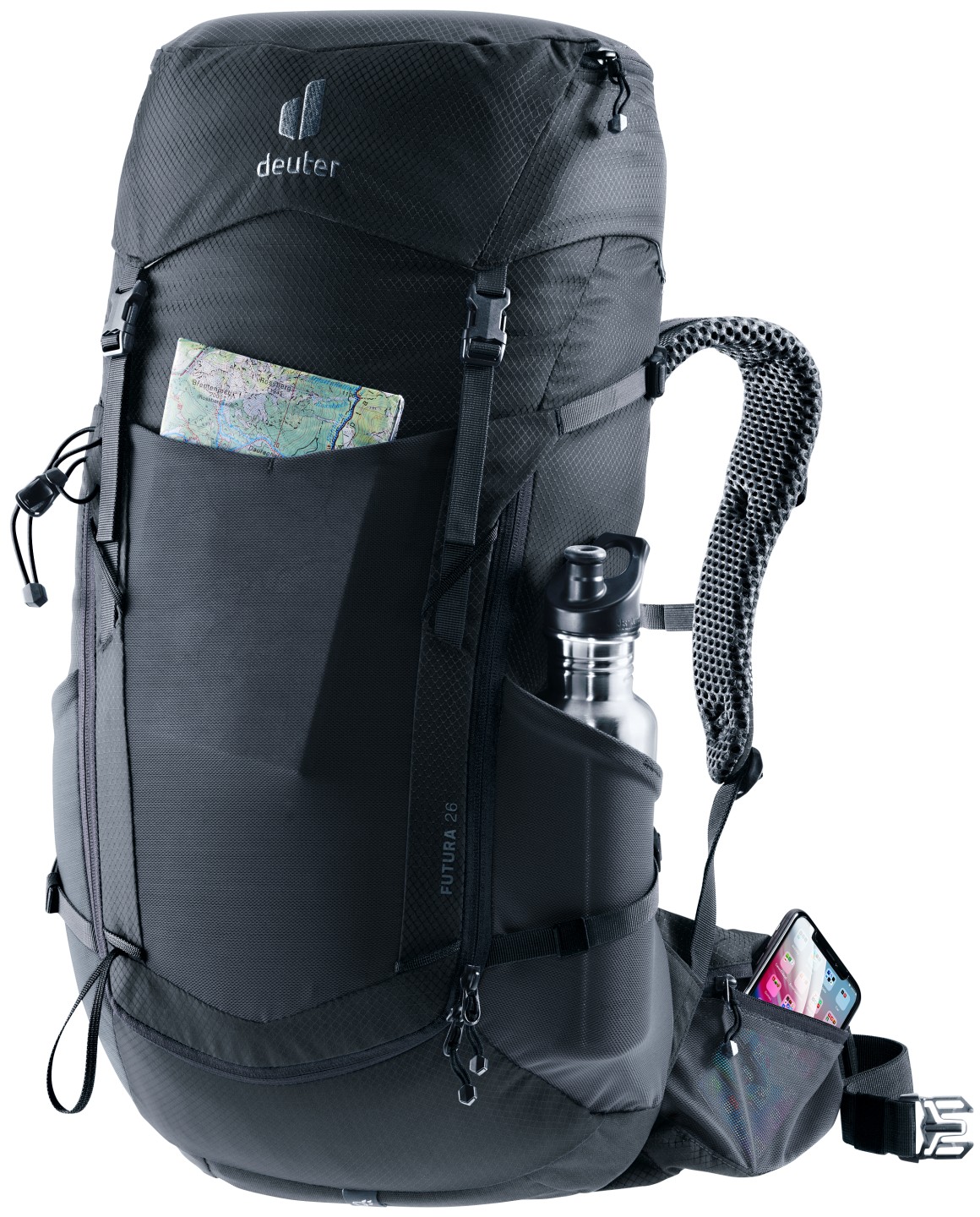 deuter Wandelrugzak Futura 26 – Heren – Zwart — 5 van 10