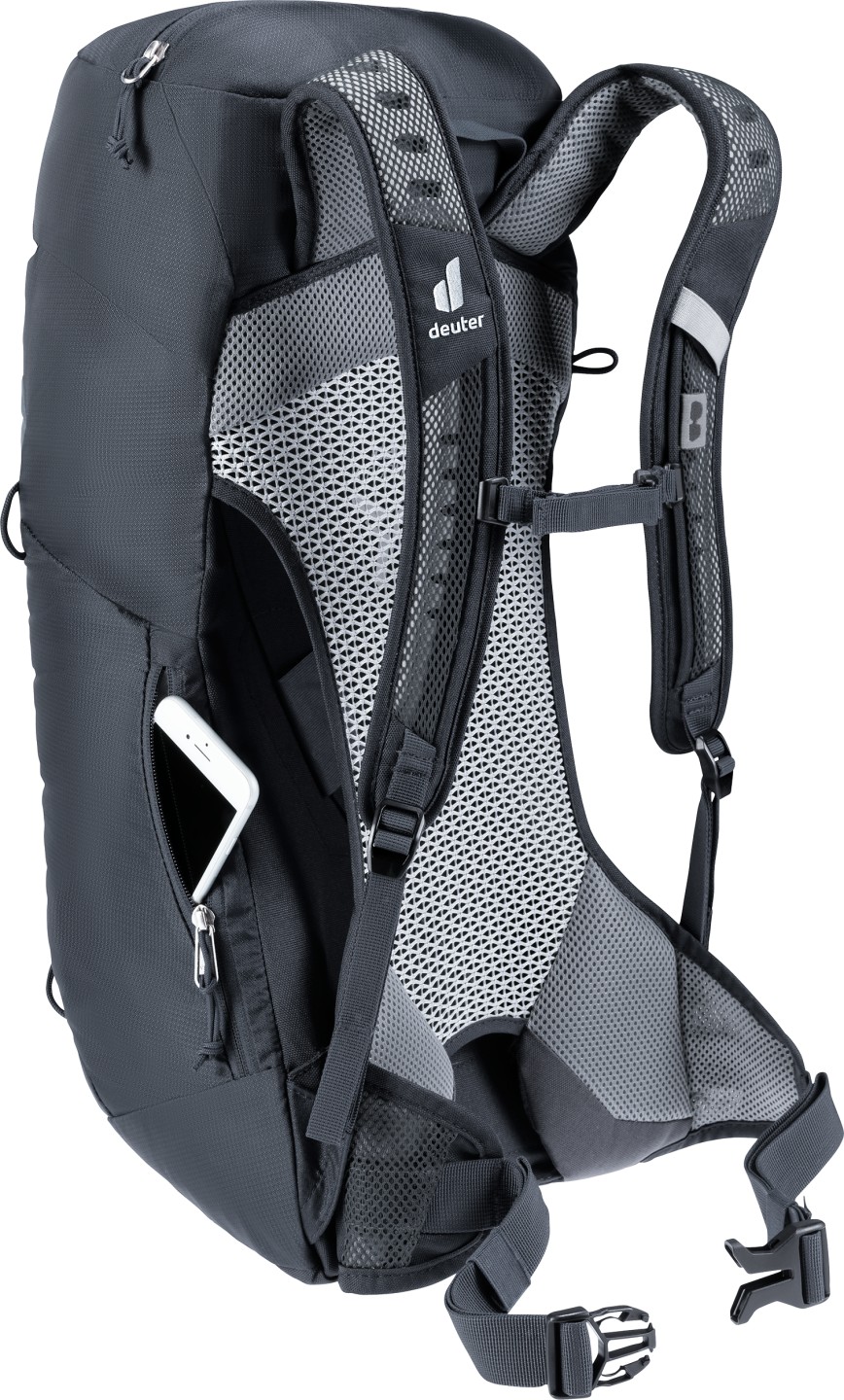 deuter Wandelrugzak AC Lite 16 – Unisex – Zwart — 7 van 13
