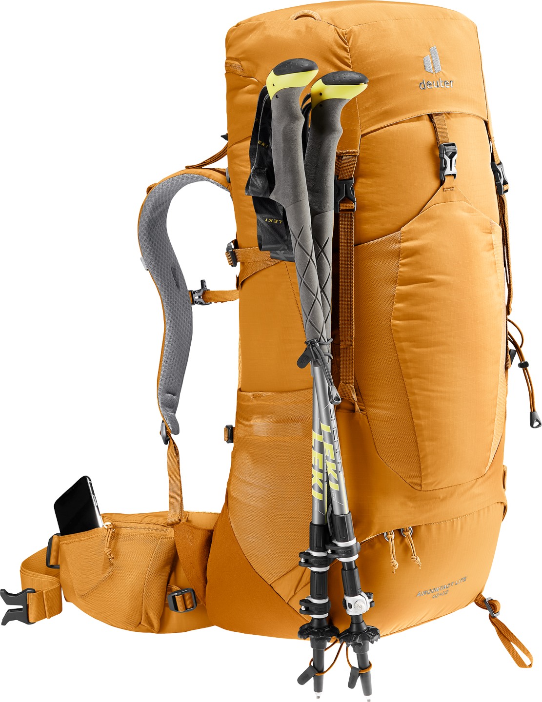 deuter Backpack Aircontact Lite 40+10 – Geel – Heren — 8 van 11