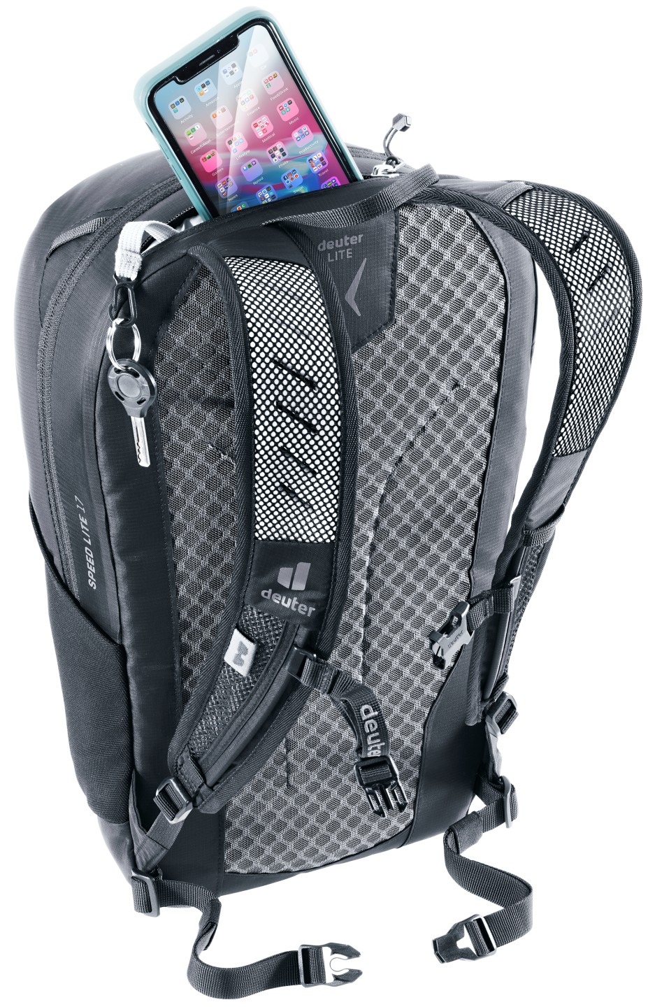 deuter Wandelrugzak Speed Lite 17 – Unisex – Zwart — 10 van 10