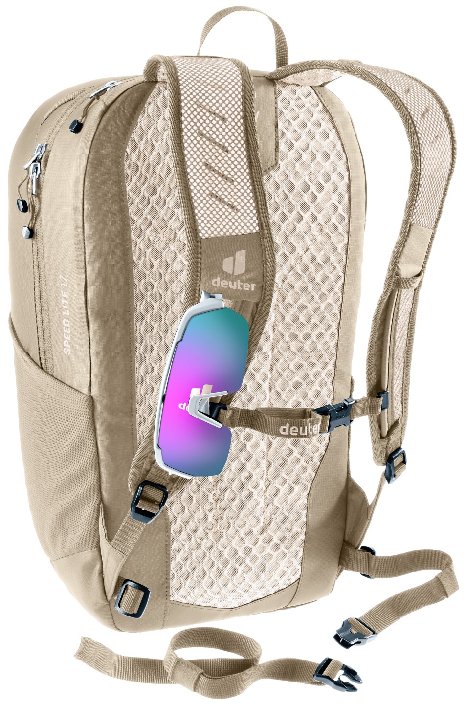 deuter Wandelrugzak Speed Lite 17 – Unisex – Steengrijs — 8 van 8