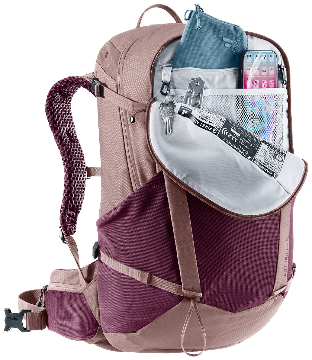deuter Wandelrugzak Futura 25 SL – Dames – Paars — 9 van 9