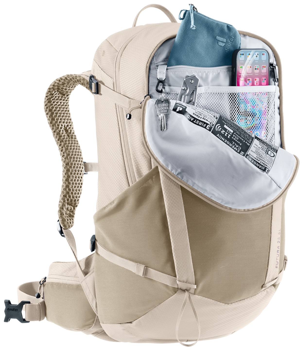 deuter Wandelrugzak Futura 25 SL – Dames – Steengrijs — 8 van 9