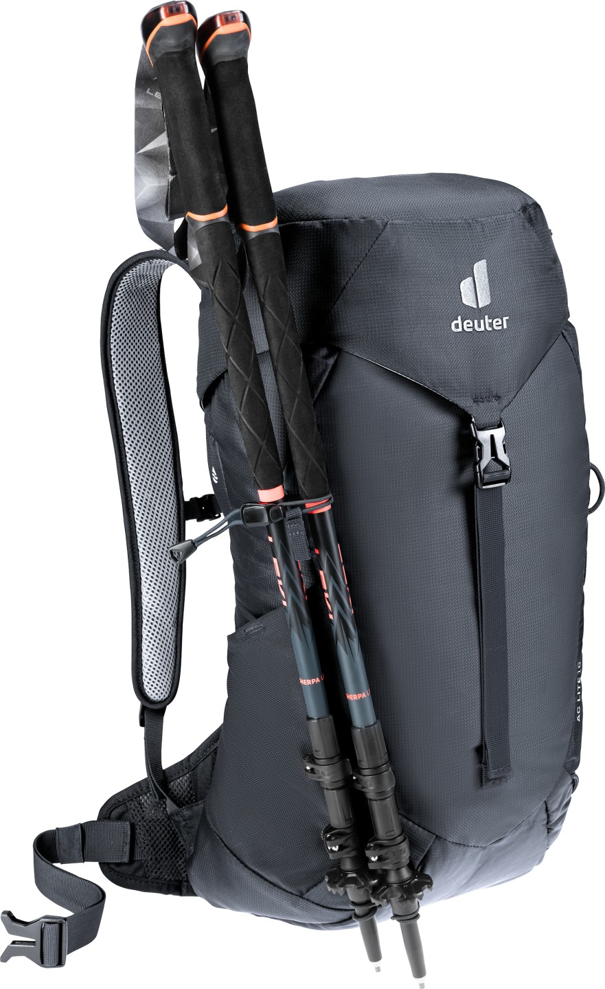 deuter Wandelrugzak AC Lite 16 – Unisex – Zwart — 11 van 13