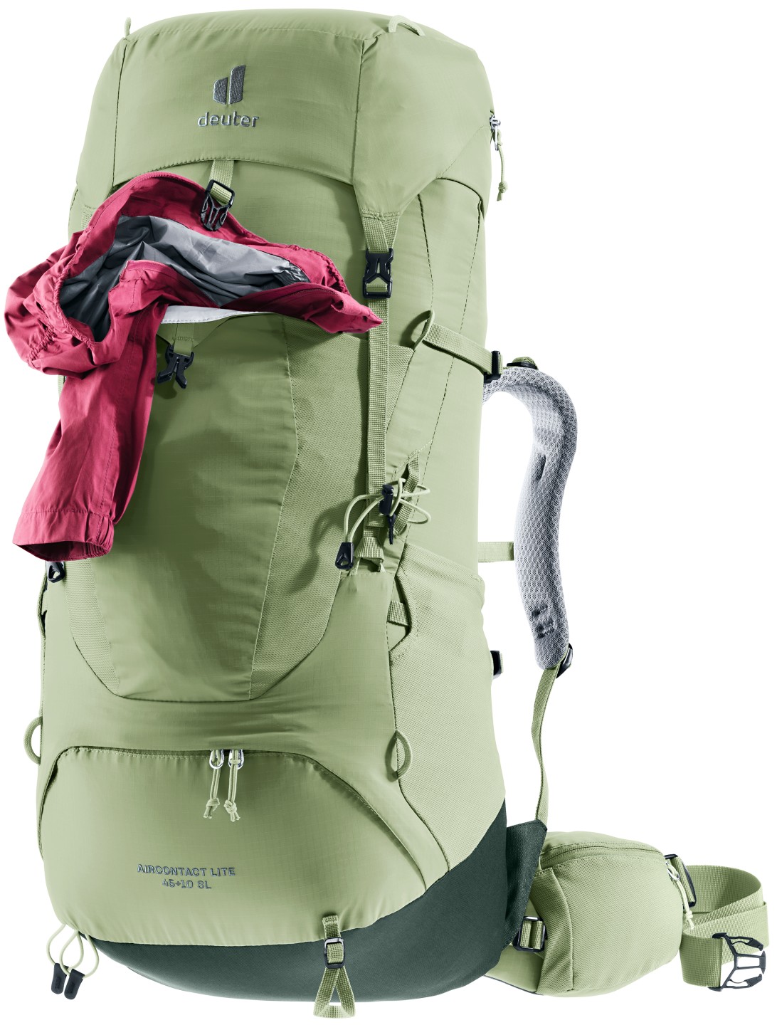 deuter Backpack Aircontact Lite 45+10 SL – Verde – Donna — 12 di 12
