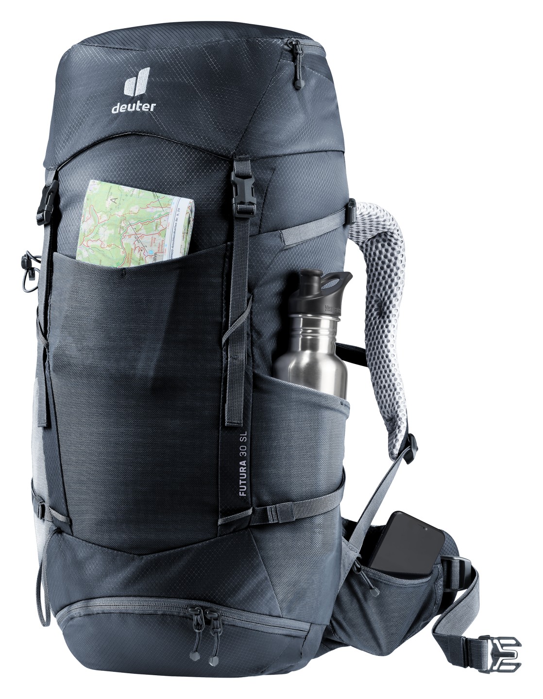 deuter Sac de randonnée Futura 30 SL – Femmes – Noir — 13 sur 13