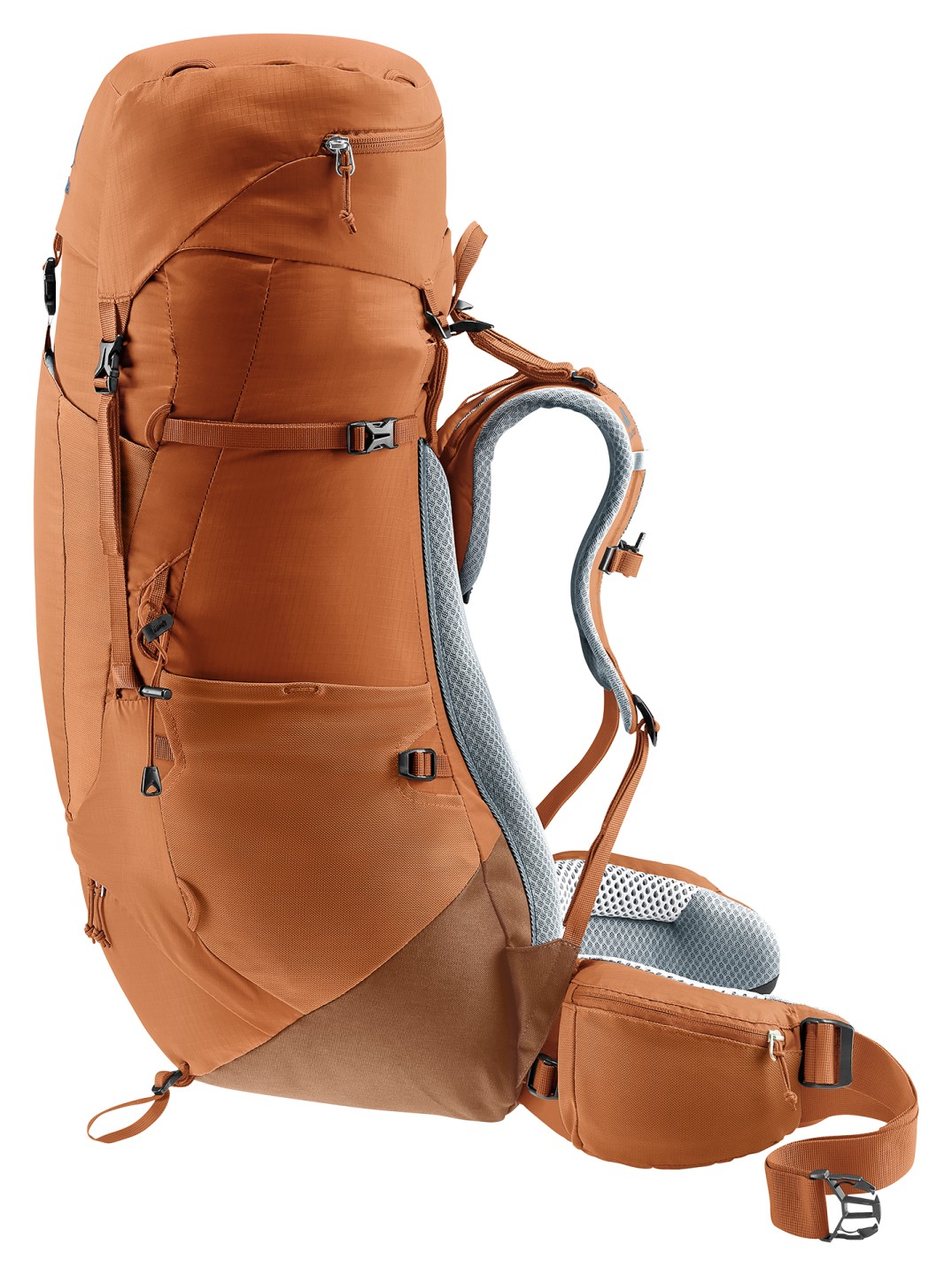 deuter Backpack Aircontact Lite 45+10 SL – Bruin – Dames — 3 van 11