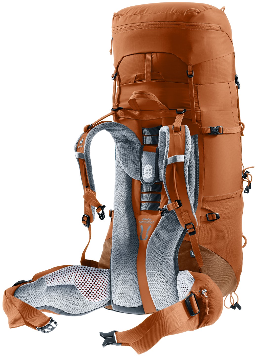 deuter Backpack Aircontact Lite 45+10 SL – Bruin – Dames — 6 van 11