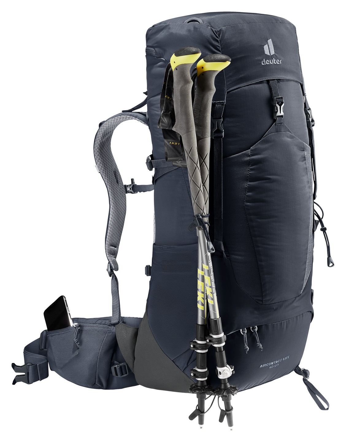 deuter Backpack Aircontact Lite 40+10 – Antraciet – Heren — 6 van 12
