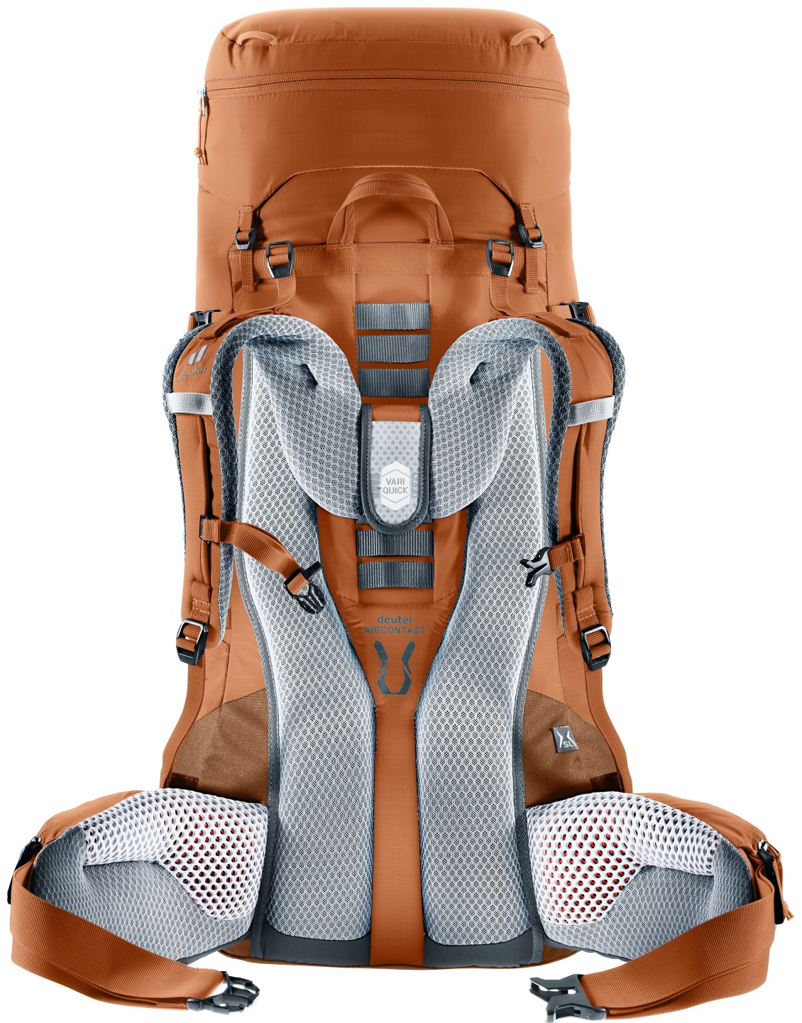 deuter Backpack Aircontact Lite 45+10 SL – Bruin – Dames — 10 van 11