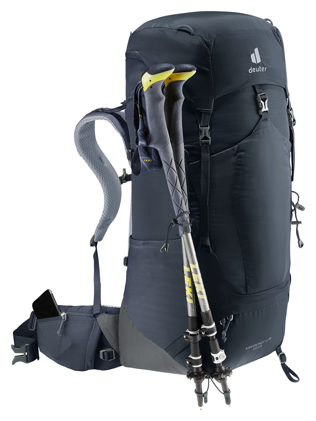 deuter Backpack Aircontact Lite 50+10 – Nero – Uomo — 10 di 12