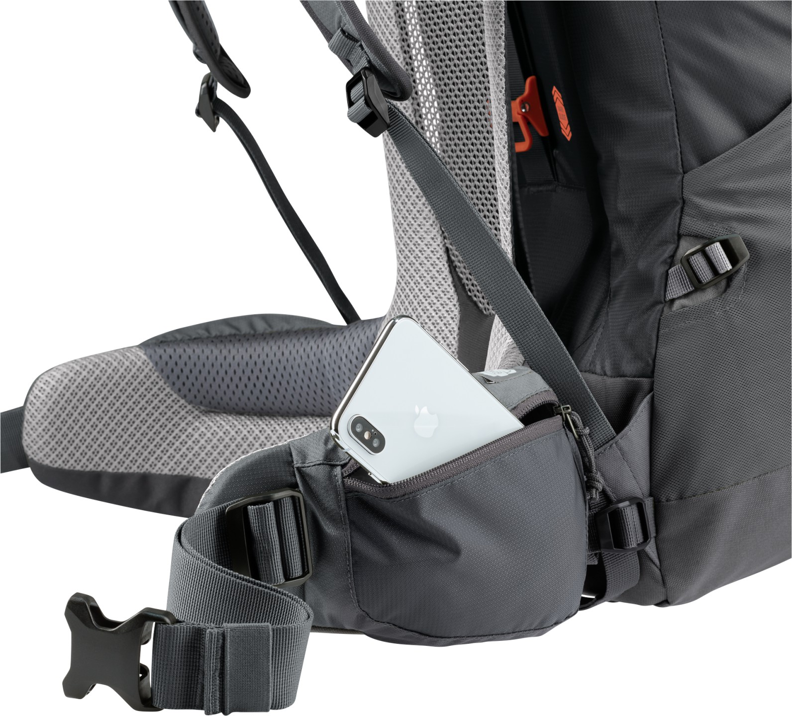 deuter Backpack Futura Air Trek 60+10 – Antracite – Uomo — 10 su 14