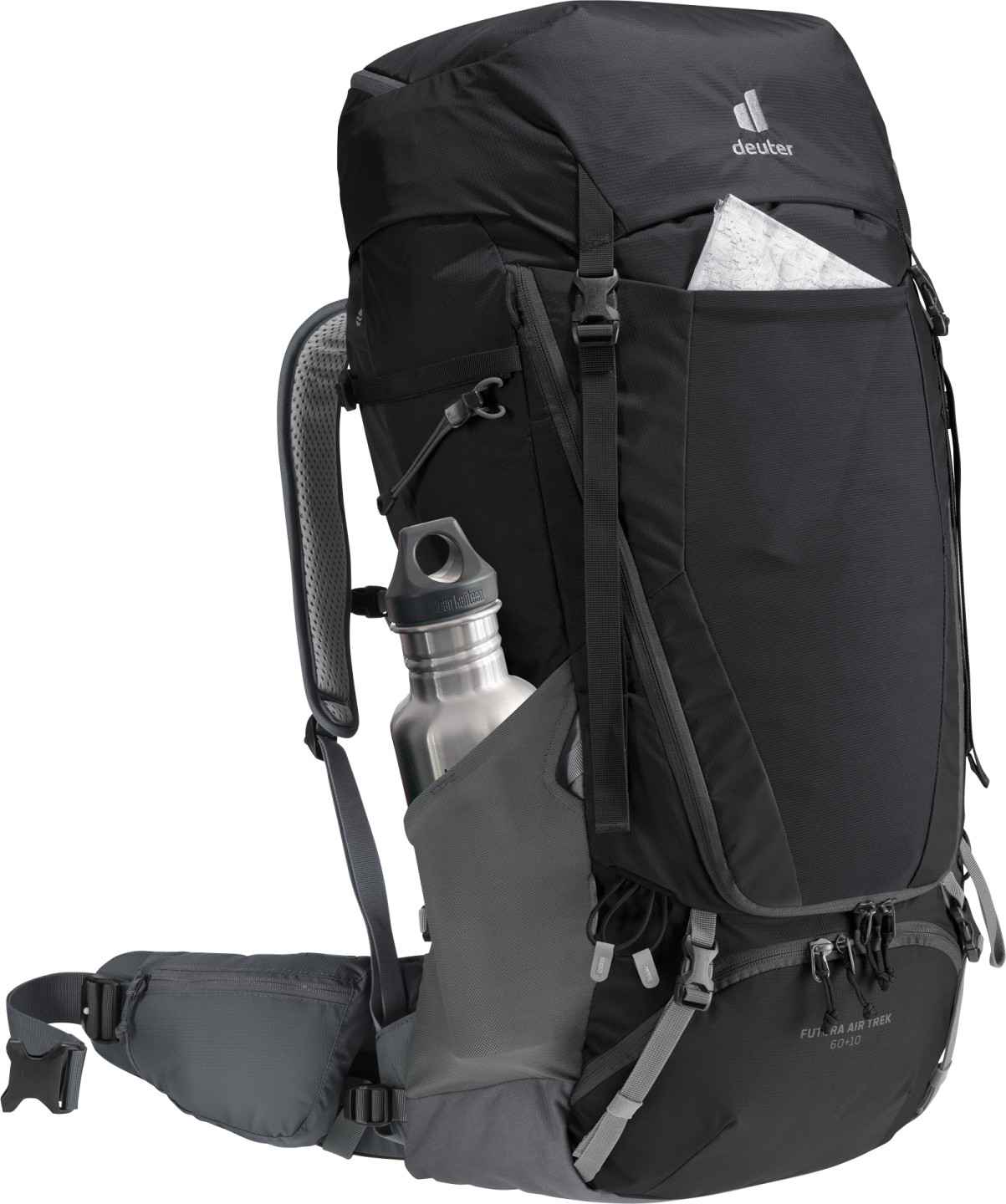 deuter Backpack Futura Air Trek 60+10 – Antracite – Uomo — 11 di 14
