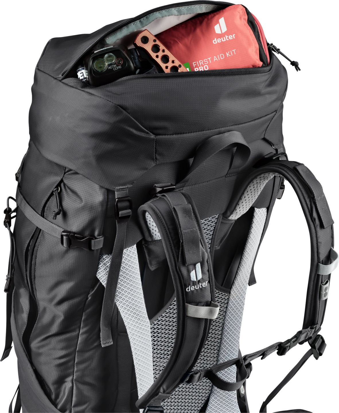 deuter Backpack Futura Air Trek 55+10 SL – Antracite – Donna — 8 di 15