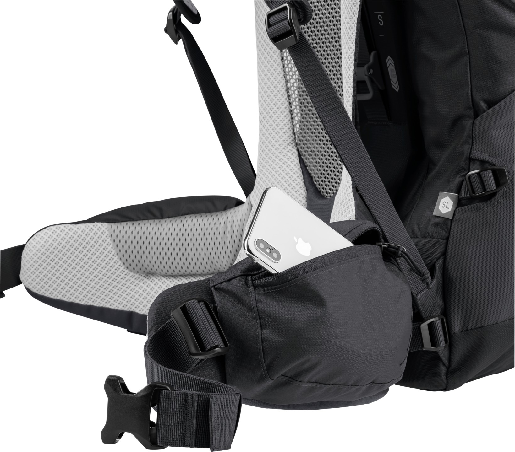 deuter Backpack Futura Air Trek 55+10 SL – Antracite – Donna — 9 di 15