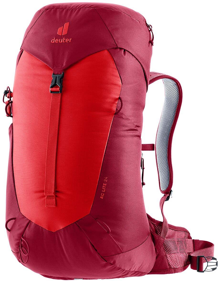 deuter Wandelrugzak AC Lite 24 - Unisex - Rood
