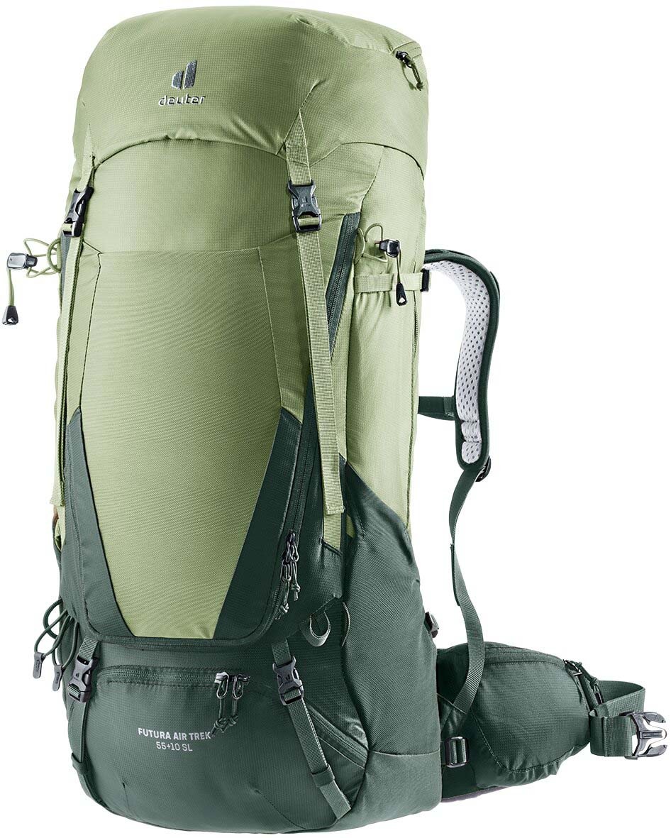 deuter Backpack Futura Air Trek 55+10 SL - Verde - Donna