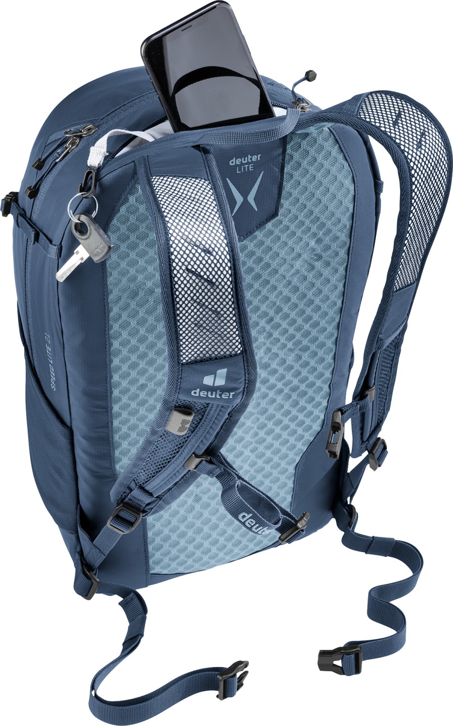 deuter Wandelrugzak Speed Lite 21 – Unisex – Blauw — 3 van 10