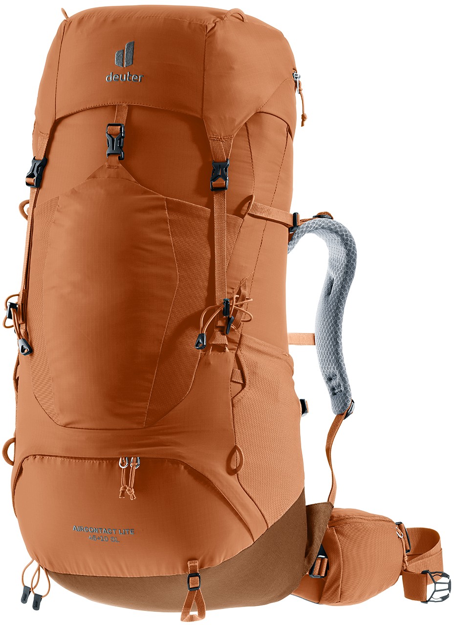 deuter Backpack Aircontact Lite 45+10 SL - Bruin - Dames