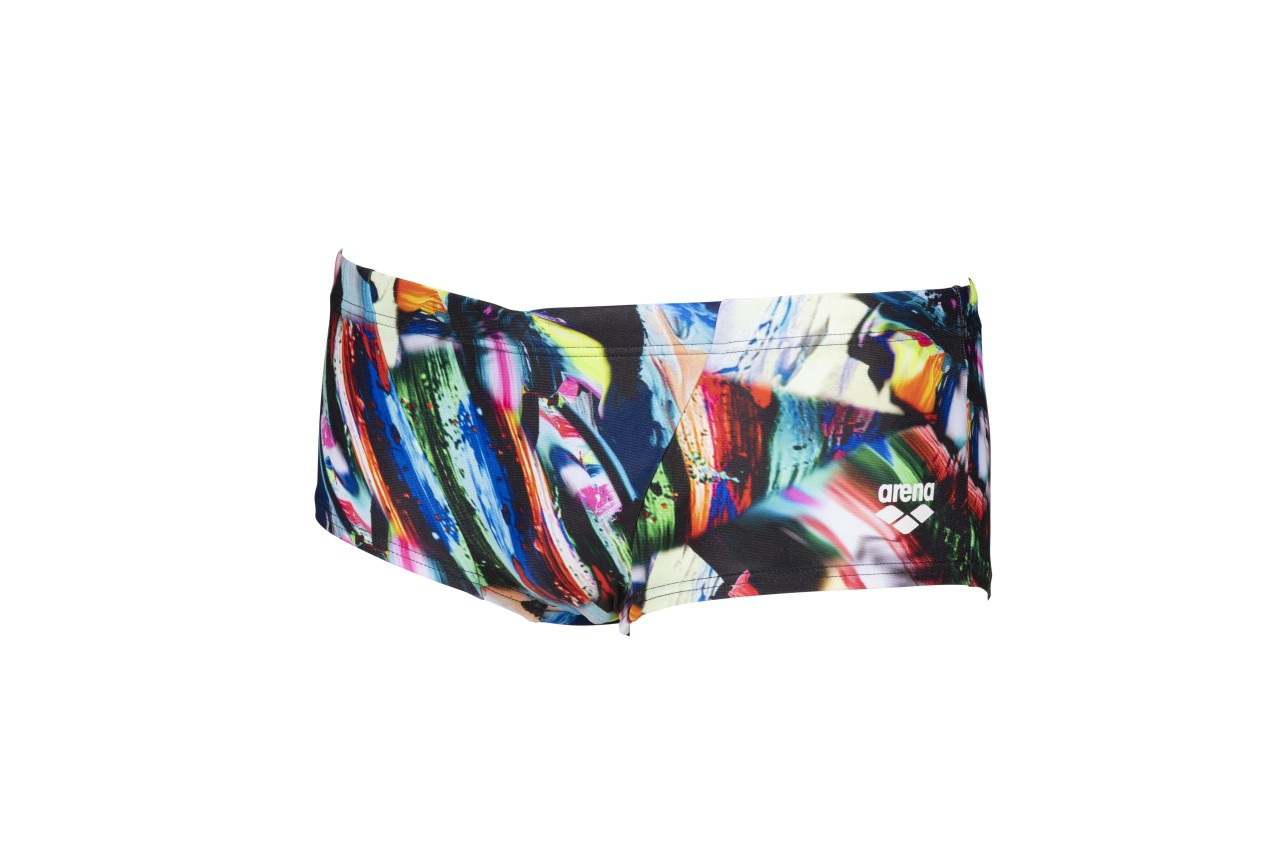M Colourful Paintings Low Waist Short