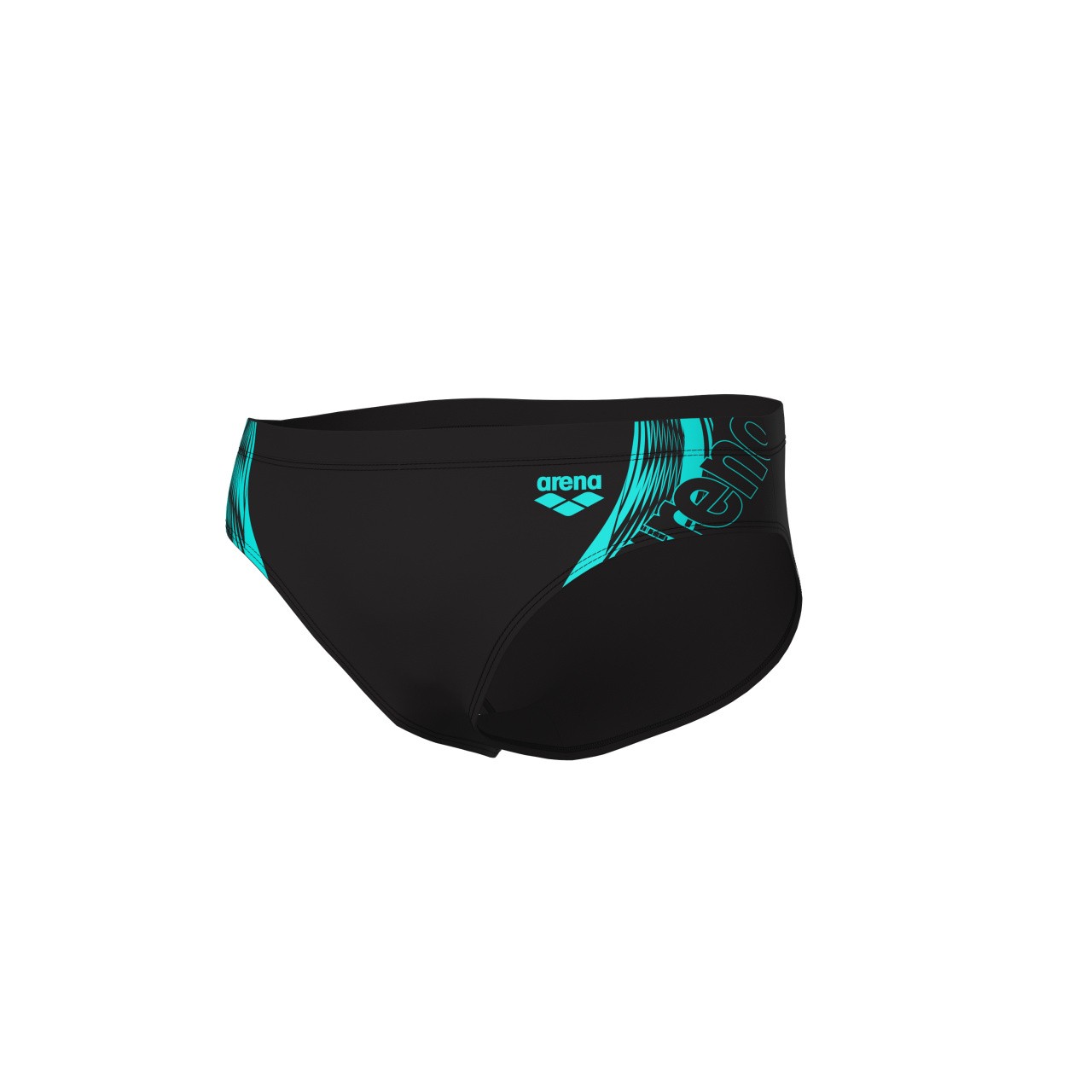 M Swim Brief Graphic