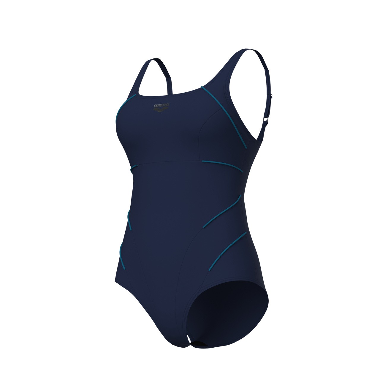 W Jewel One Piece Low C Cup R navy-green