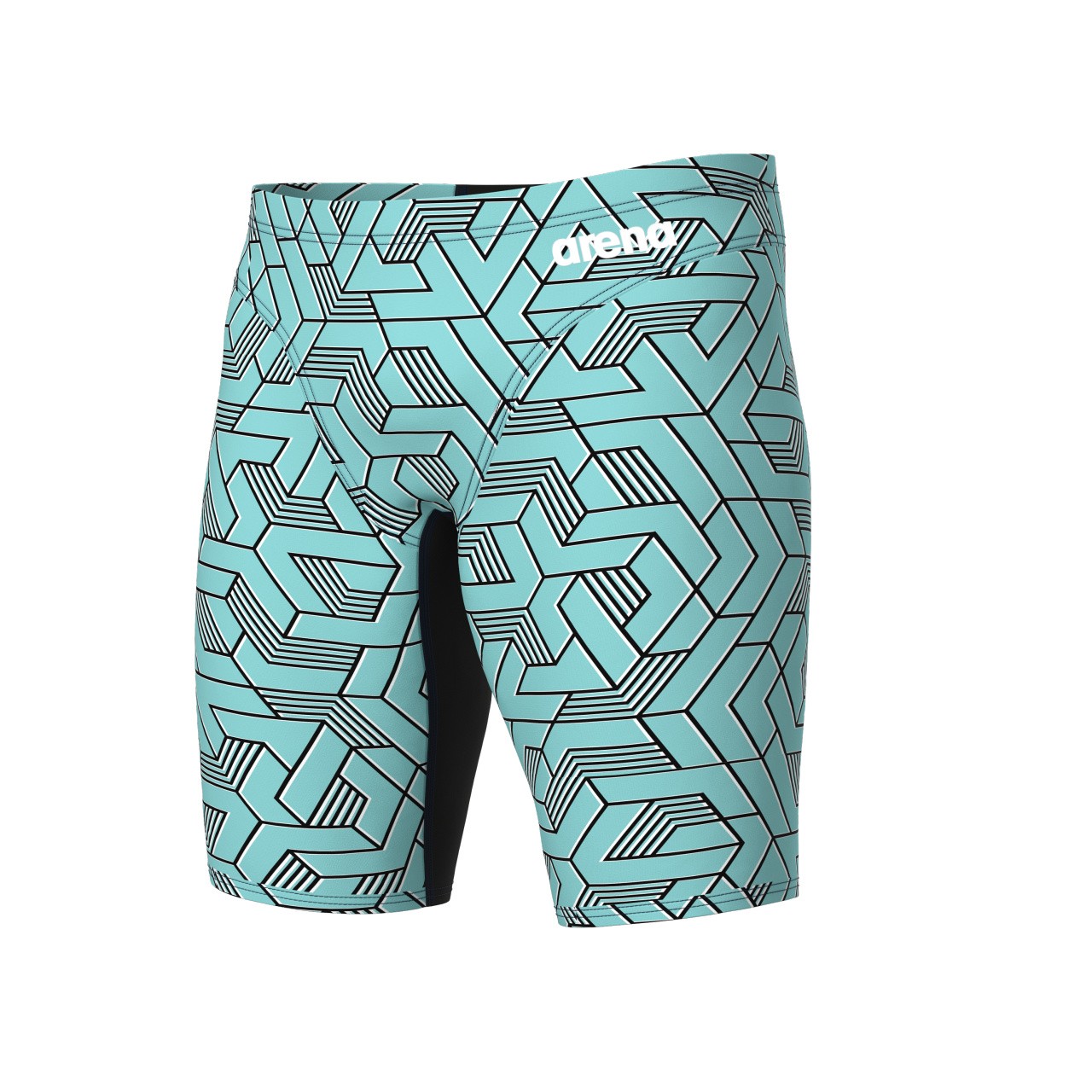 M Escape Swim Jammer black-water blue