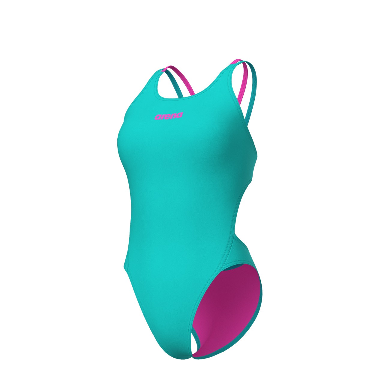 W Swimsuit Tech Multi Solid