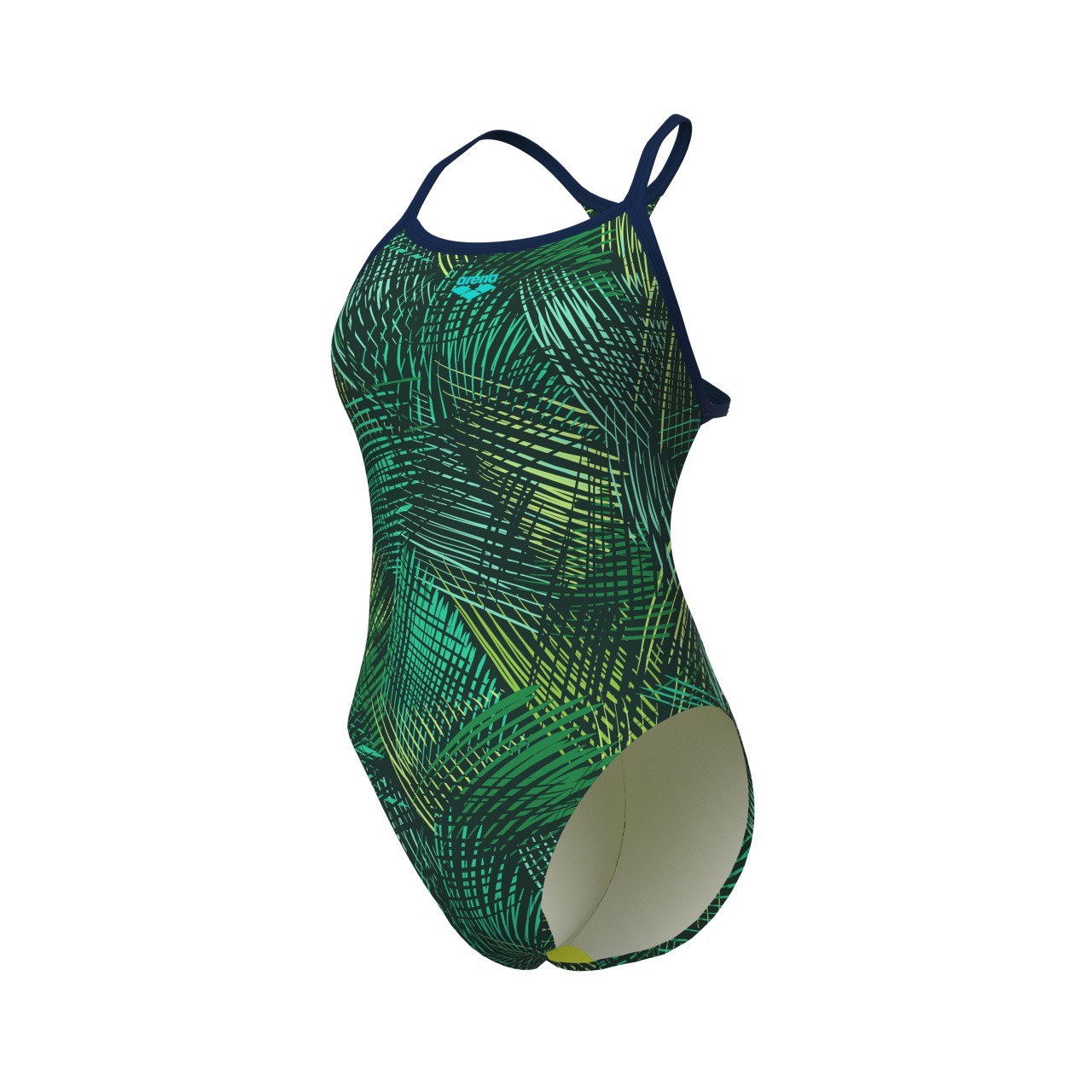 W Energy Swimsuit Booster Back navy-green