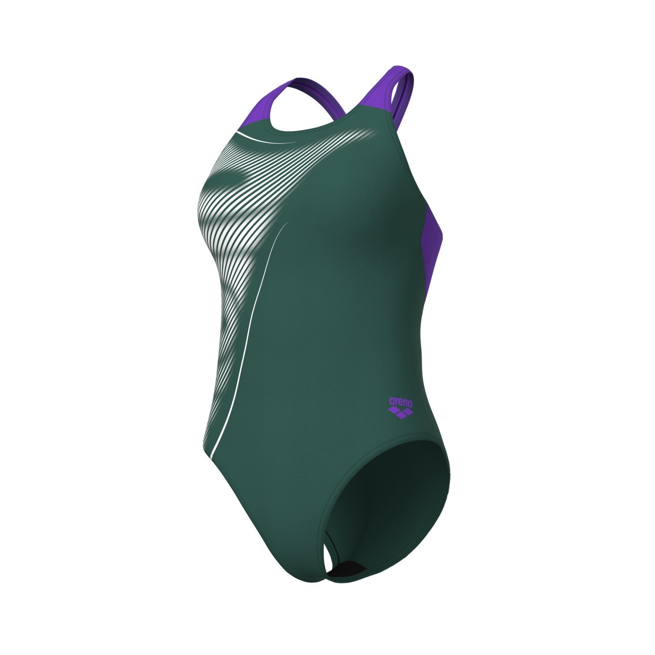 W Bright Glare Swimsuit V Back