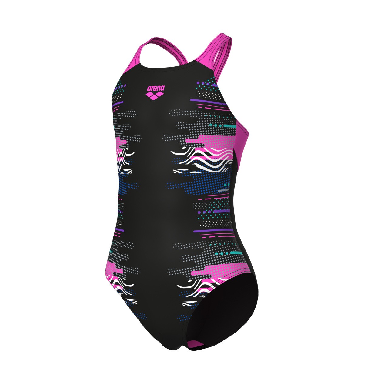 G Rhythm Swimsuit V Back L black black-shocking