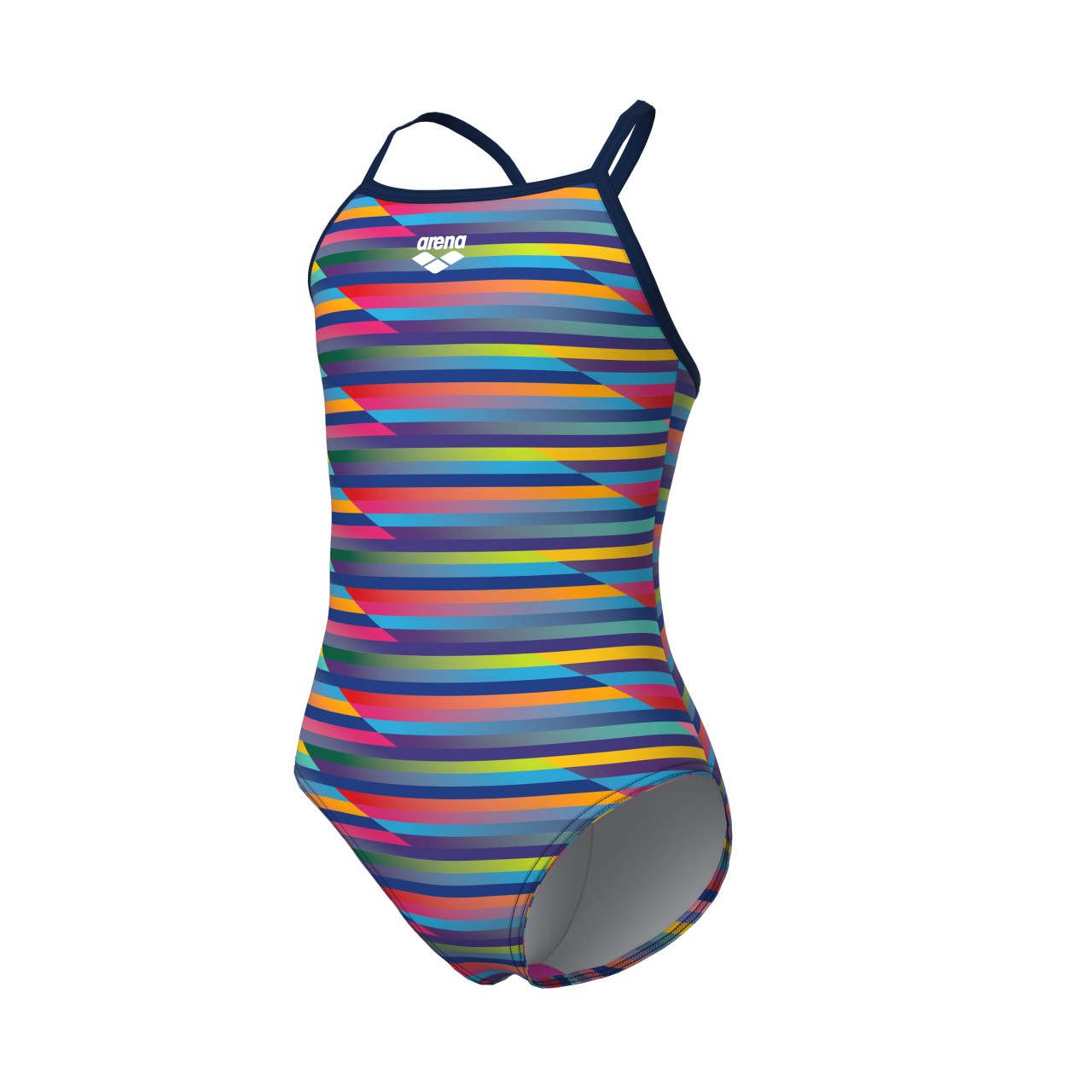 G Racing Stripe Swimsuit Lightdrop Back