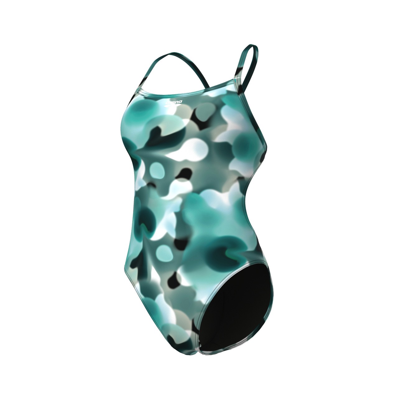 W Camouflage Swimsuit Challenge Back water
