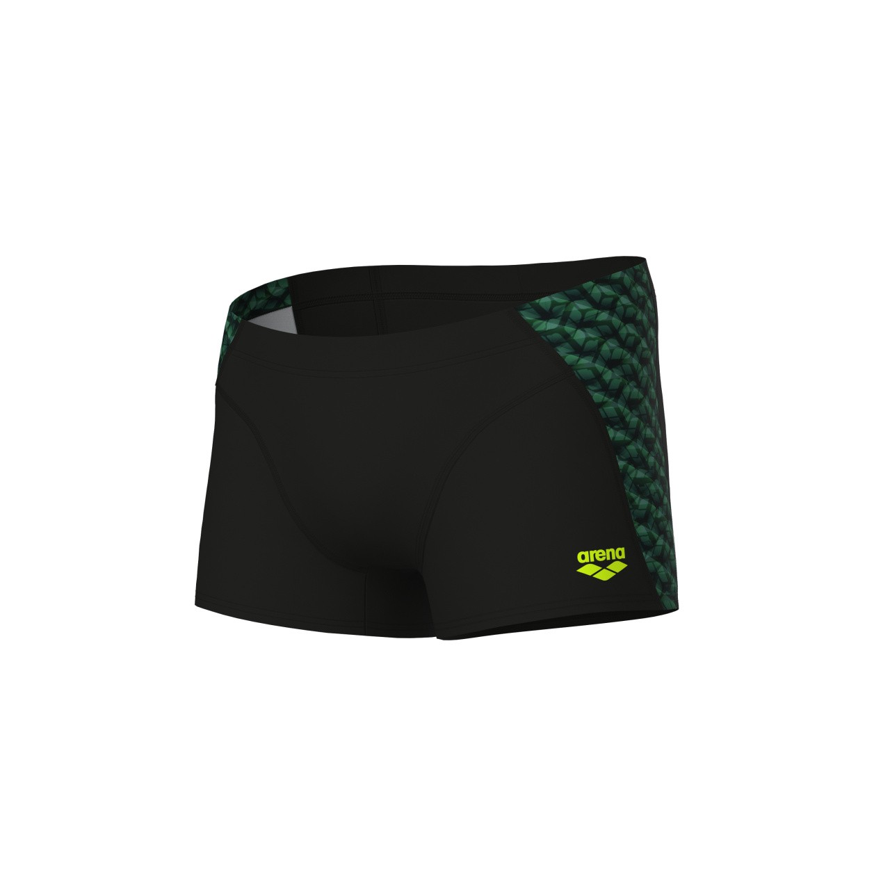 M Monogram Swim Short black-dark sage