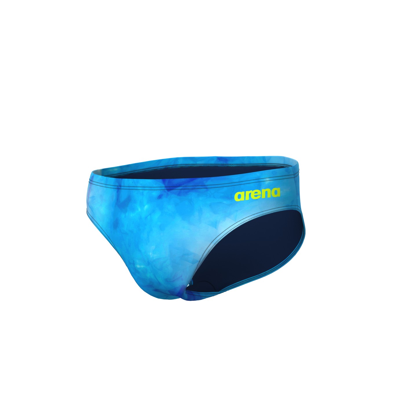 M Swim Brief Tie Dye blue