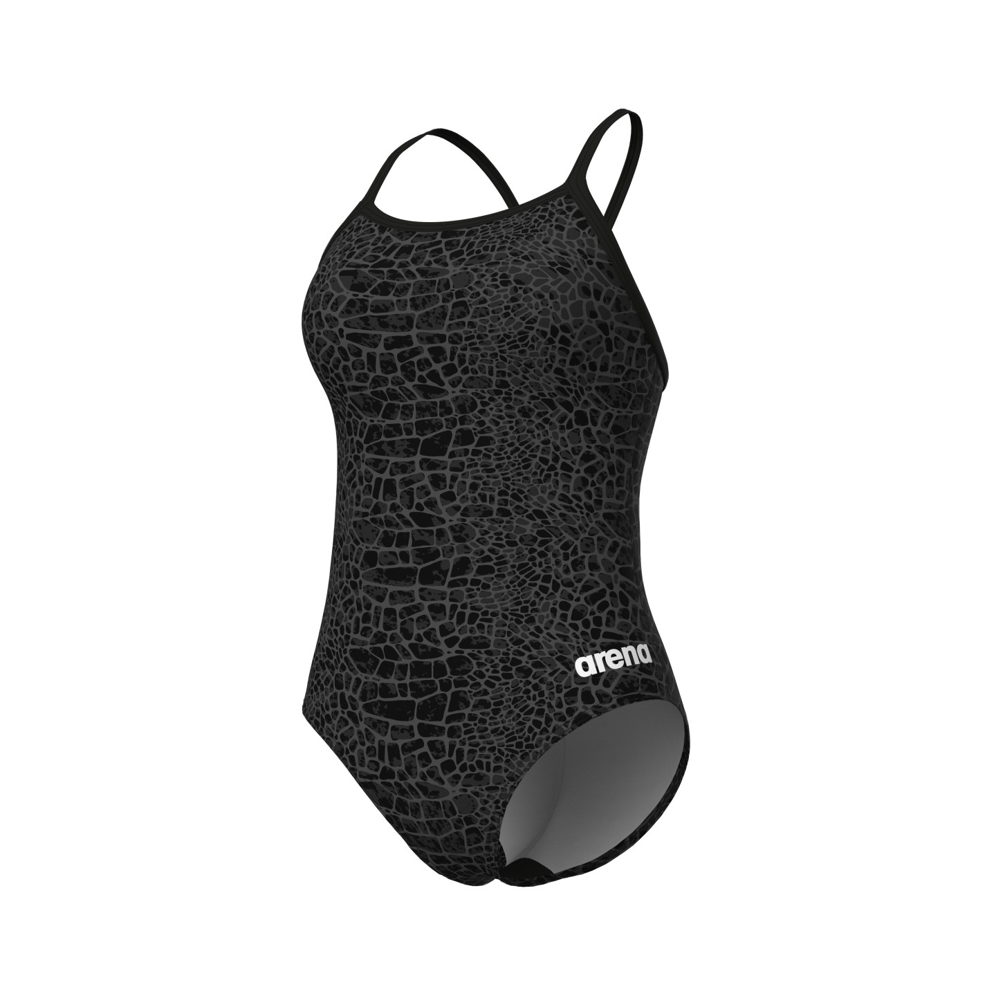 W Snakeskin Swimsuit Lightdrop Back