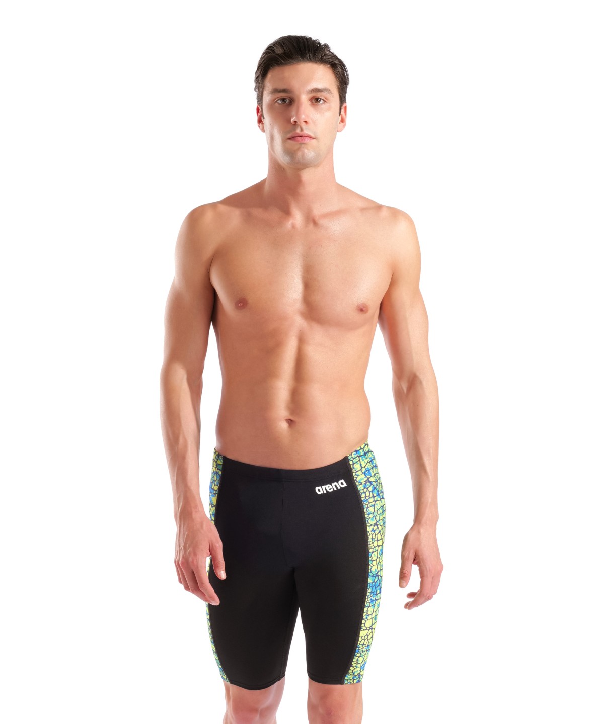 M Snakeskin Swim Jammer