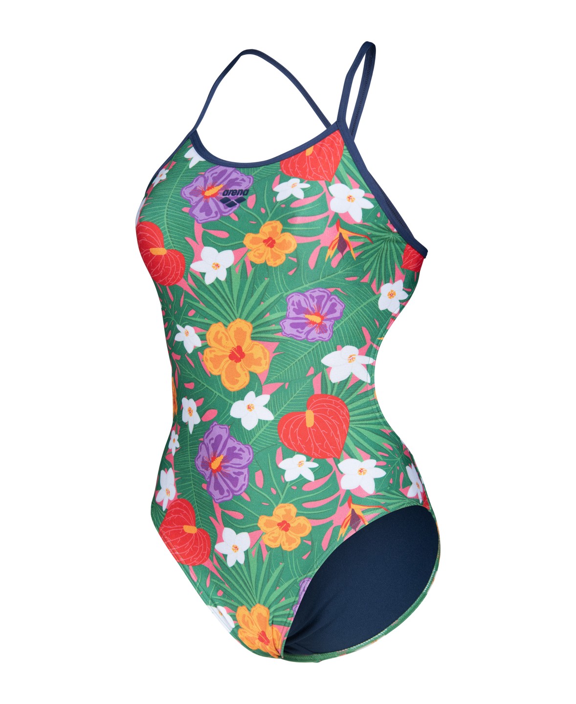 W Rain Forest Swimsuit Tie Back