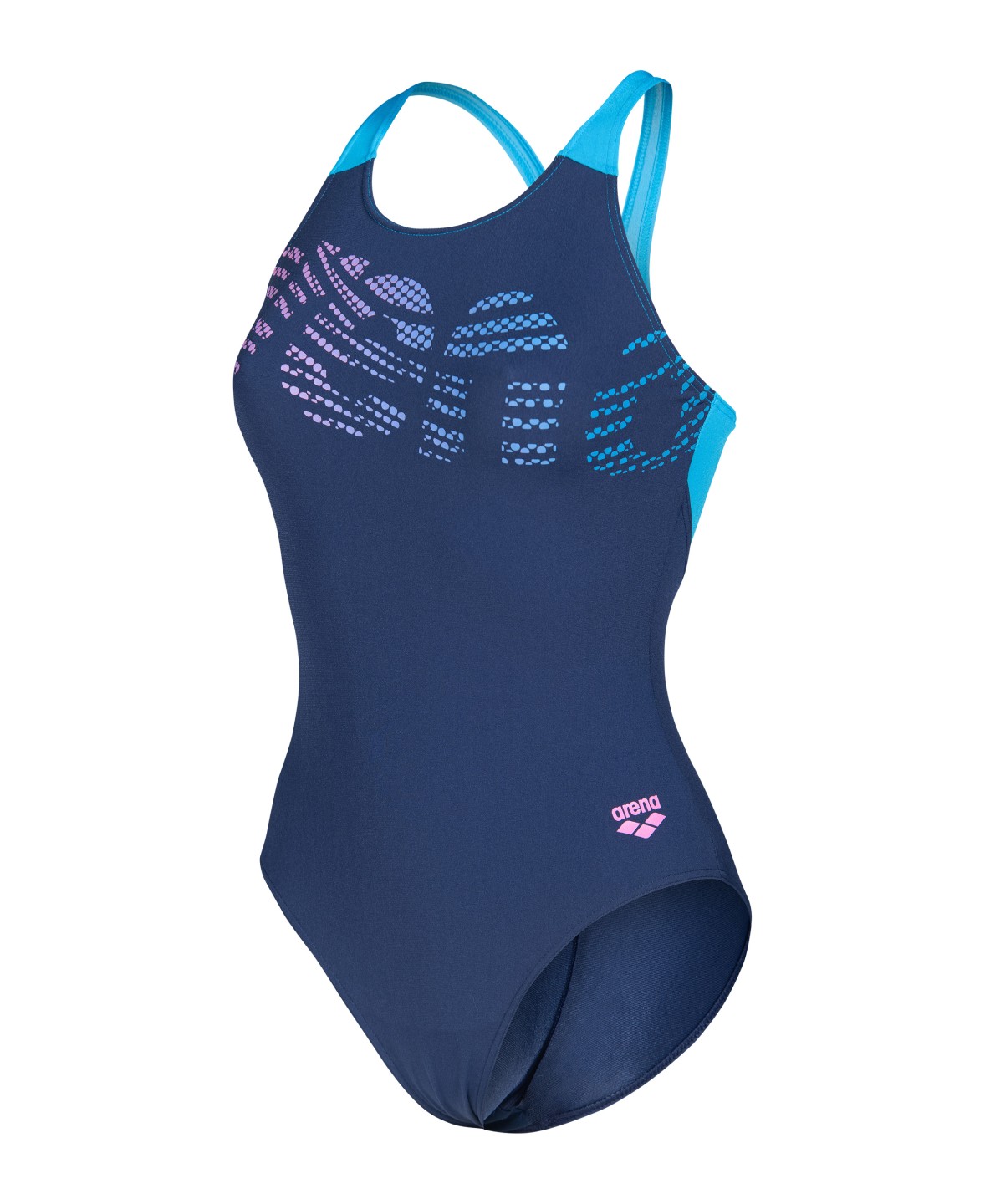 W Flowing Swimsuit V Back