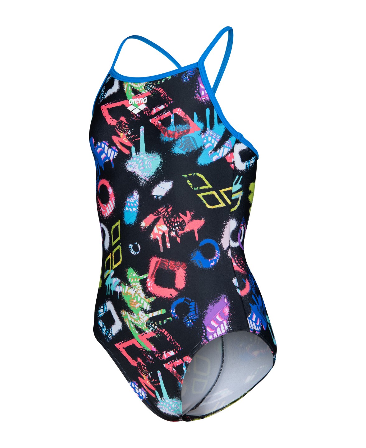 G Graffiti Swimsuit Lightdrop Back L