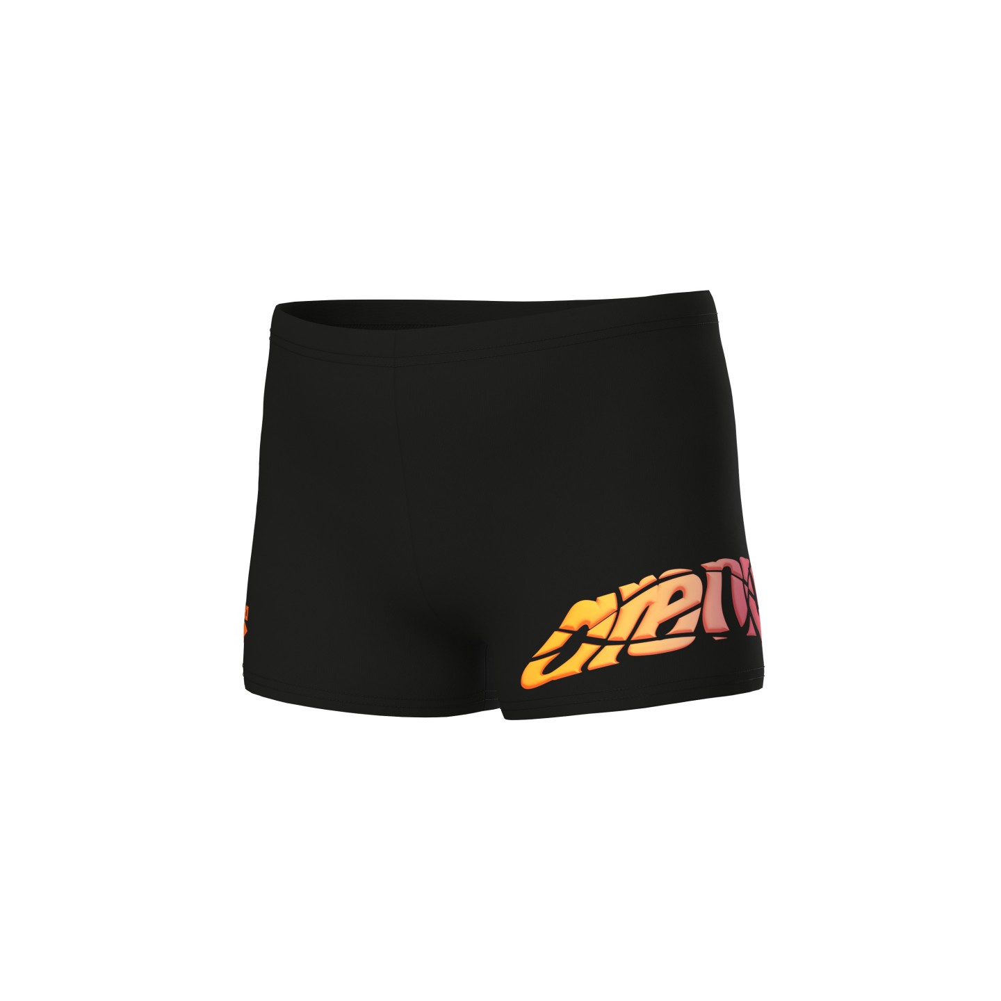 B Lettering Swim Short