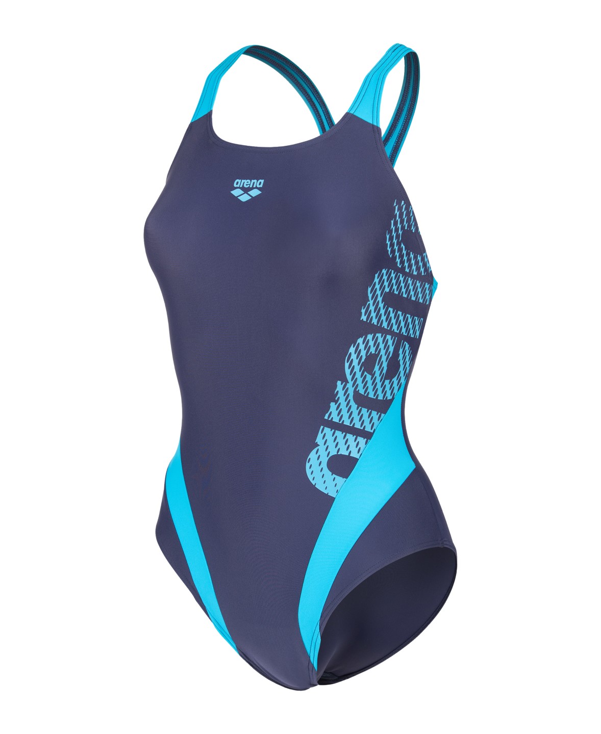 W Stripeflow Swimsuit Swim Pro Back