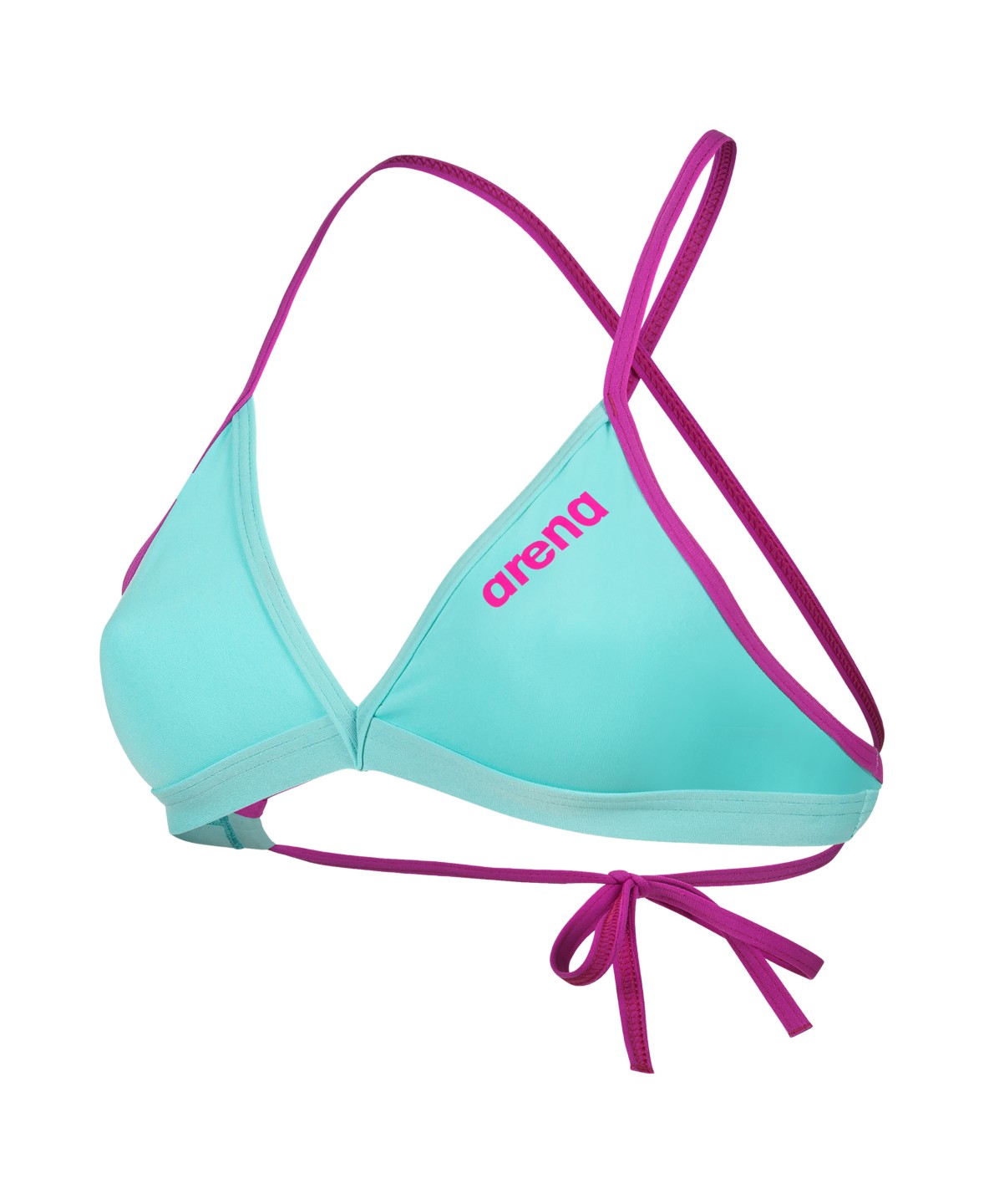 W Team Swim Top Tie Back Solid